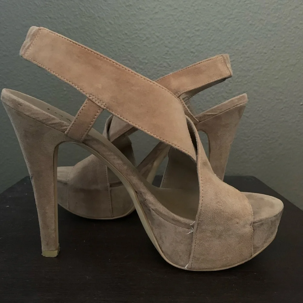Eva & Zoe suede high heels - Picture 4 of 4